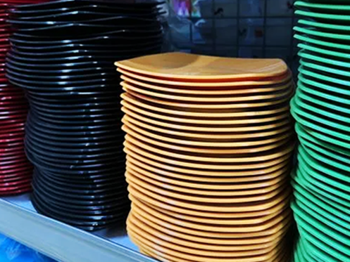 Melamine plates4